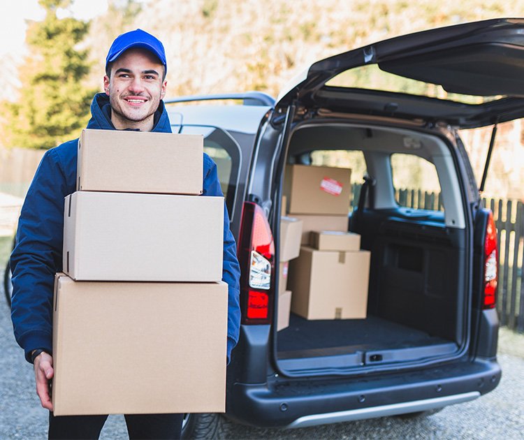 Parcel Delivery Truck